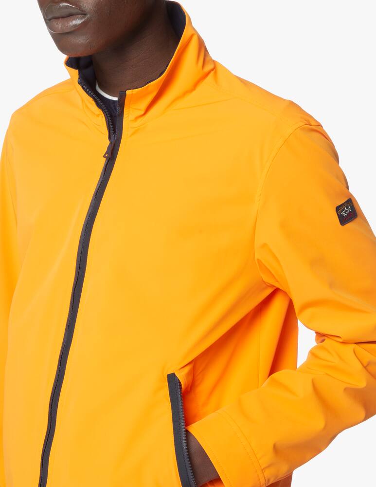 rinascente Paul & Shark Contrast zip typhoon jacket - orange