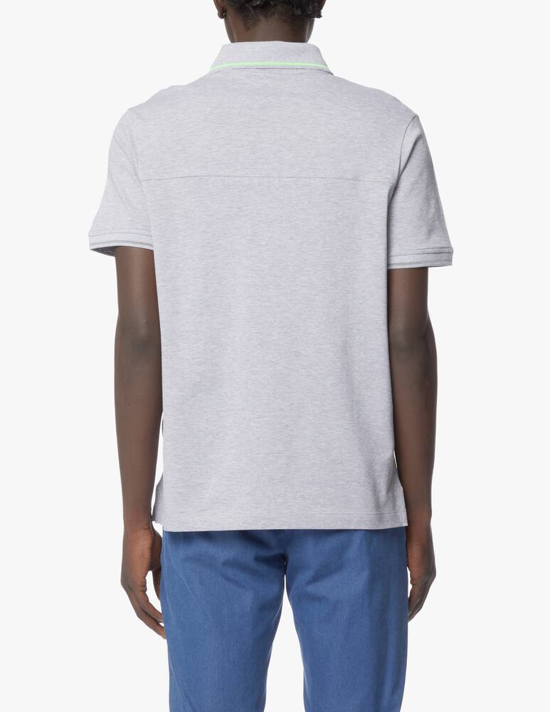 rinascente Paul & Shark Reflective contrast logo piquet polo - multi