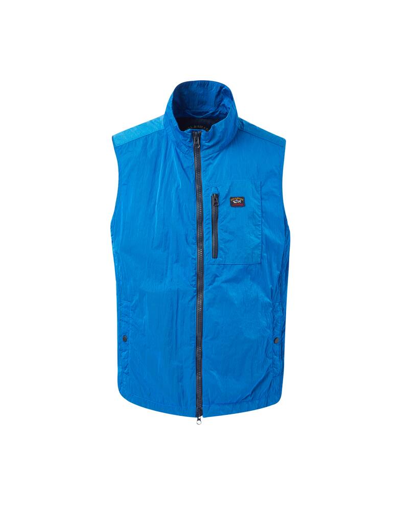 rinascente Paul & Shark Econylon vest - blue