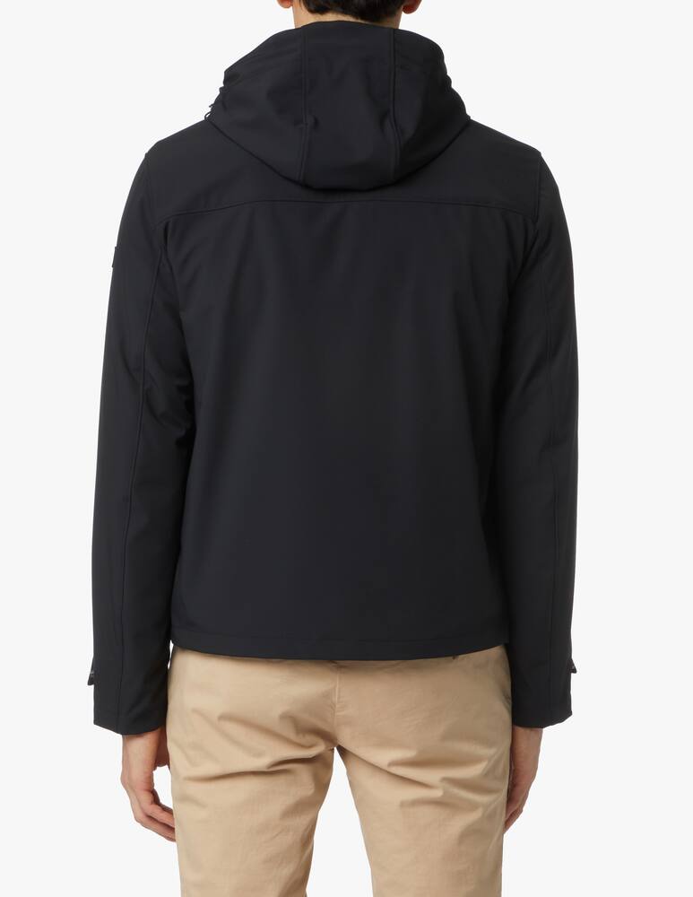 rinascente Paul & Shark Giacca softshell con cappuccio - nero
