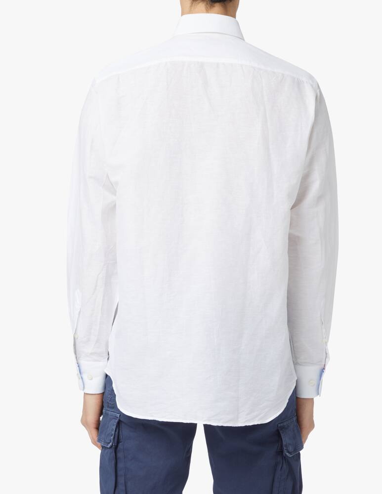 rinascente Paul & Shark Linen cotton shirt - white