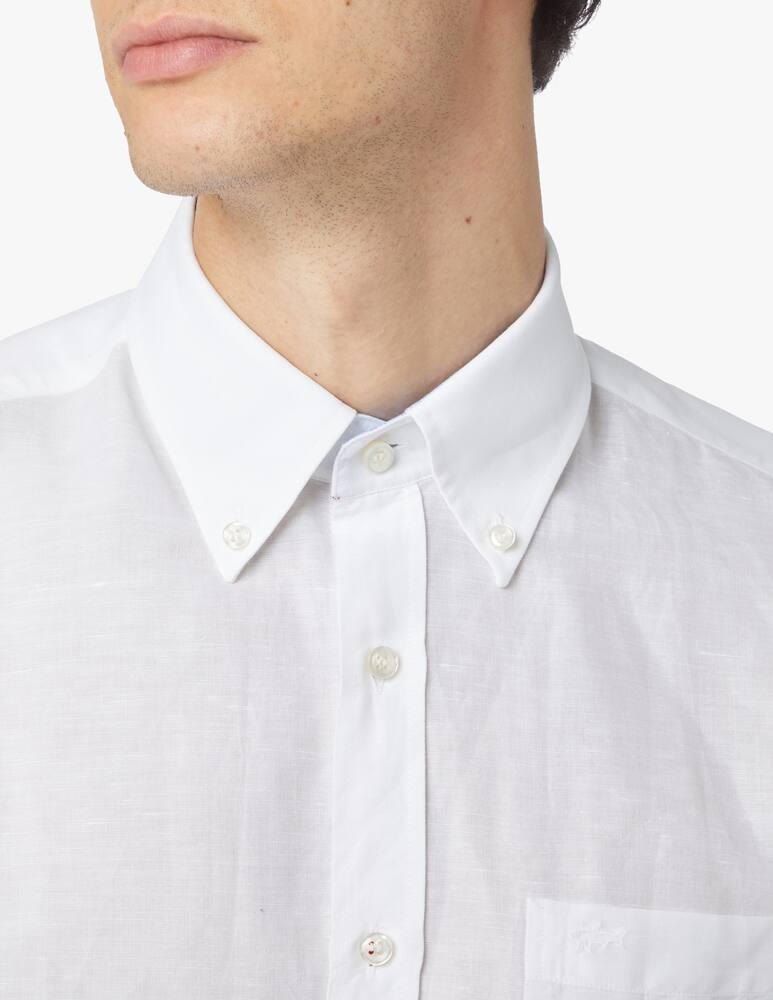 rinascente Paul & Shark Linen cotton shirt - white