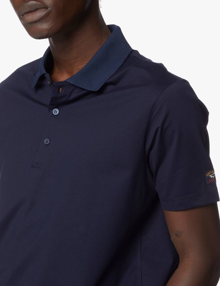 rinascente Paul & Shark Polo mc filo di scozia tu - blu