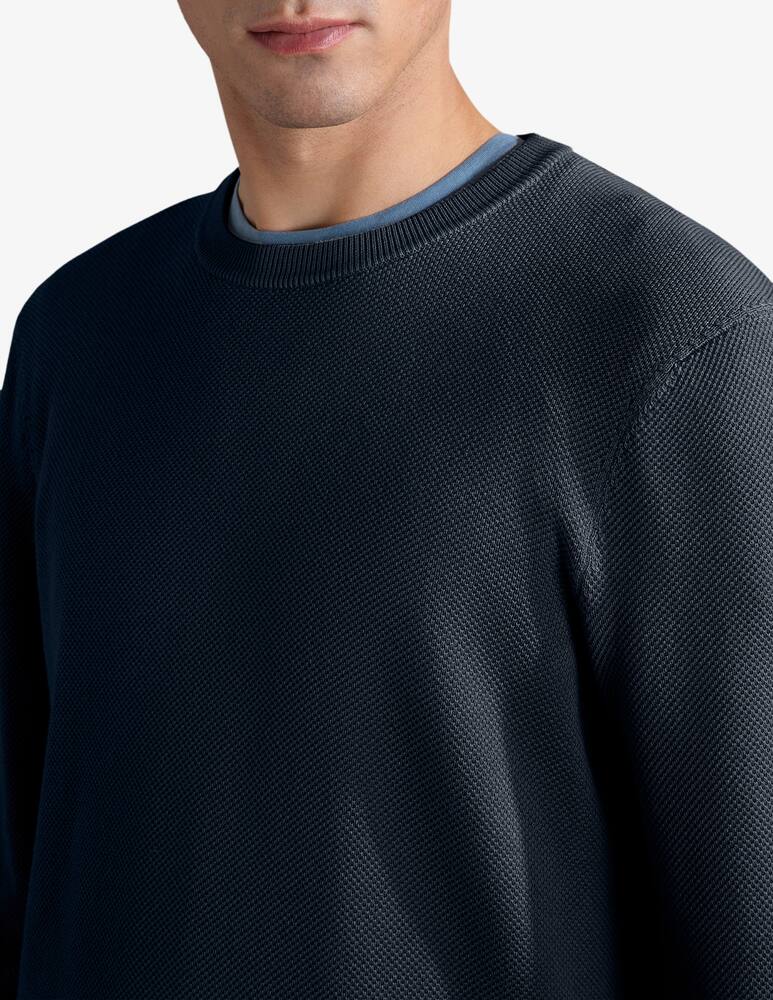 rinascente Paul & Shark Badge crewneck jumper