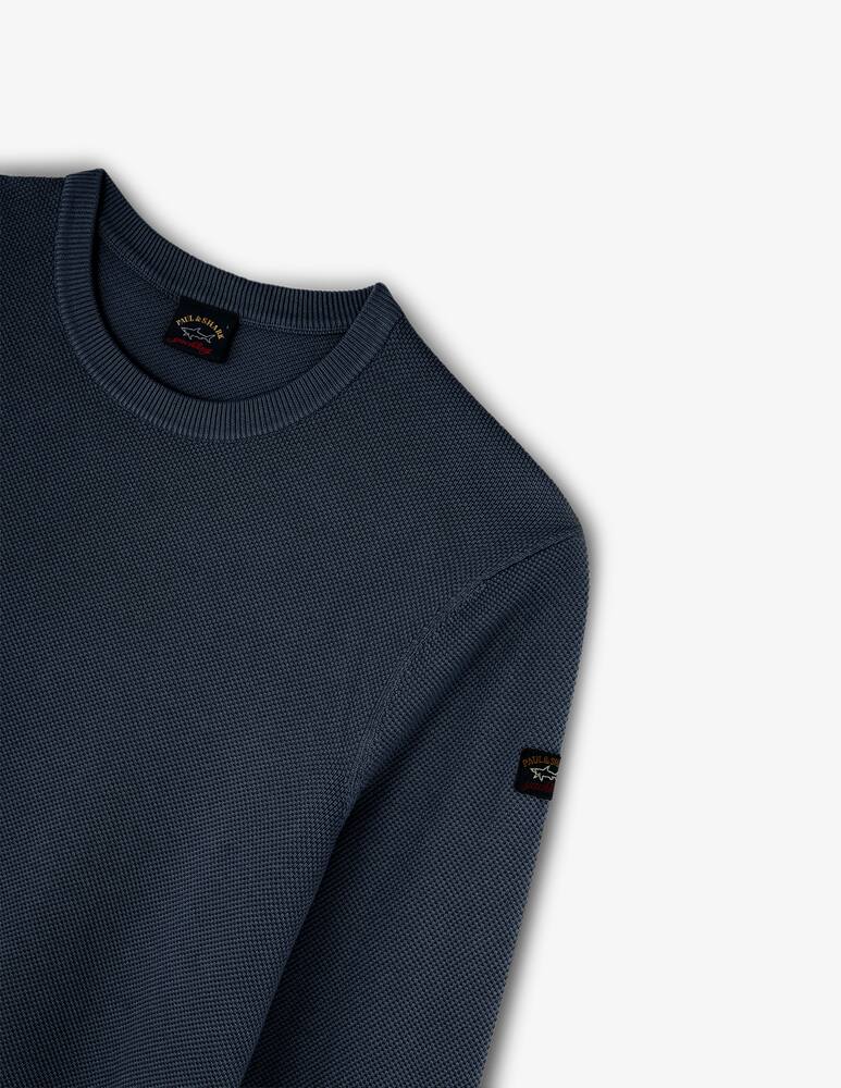 rinascente Paul & Shark Badge crewneck jumper
