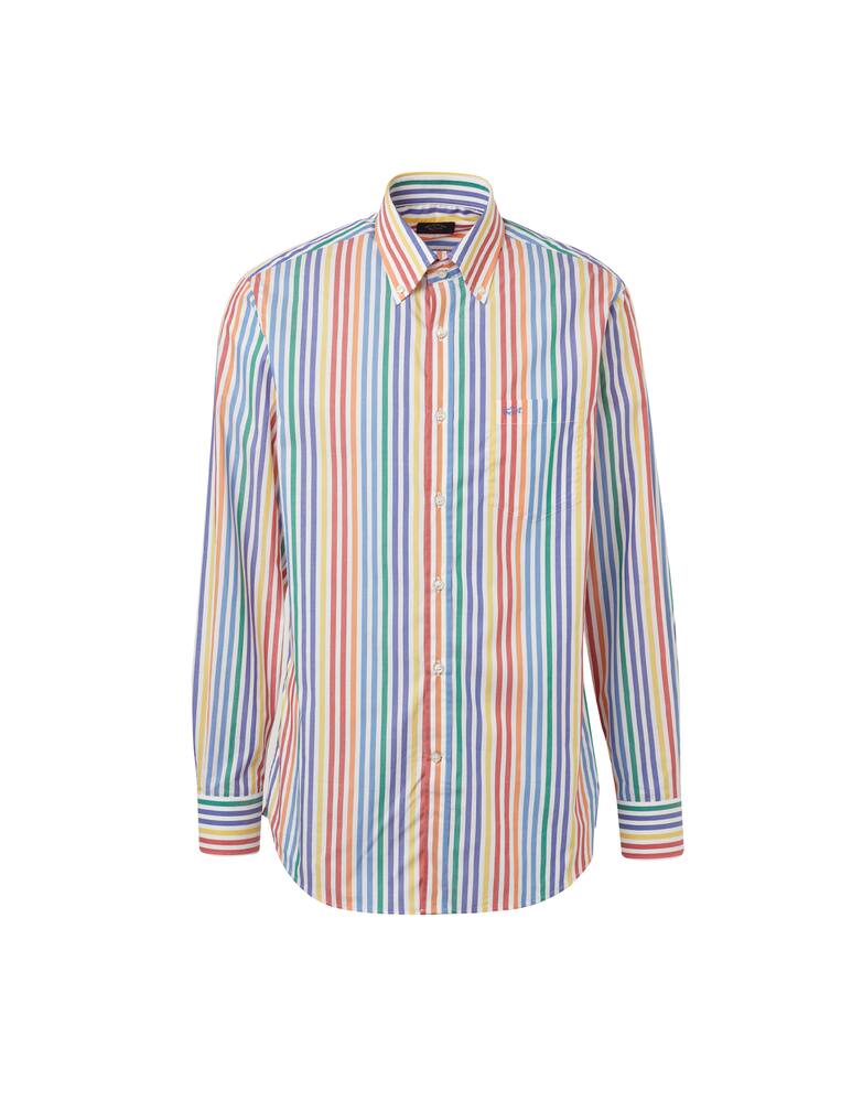 rinascente Paul & Shark Camicia ml riga larga multicolor - multicolor
