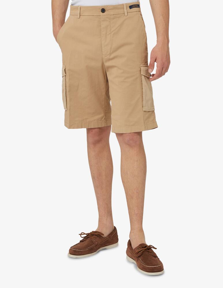 rinascente Paul & Shark Bermuda cargo tasca ripstop - beige