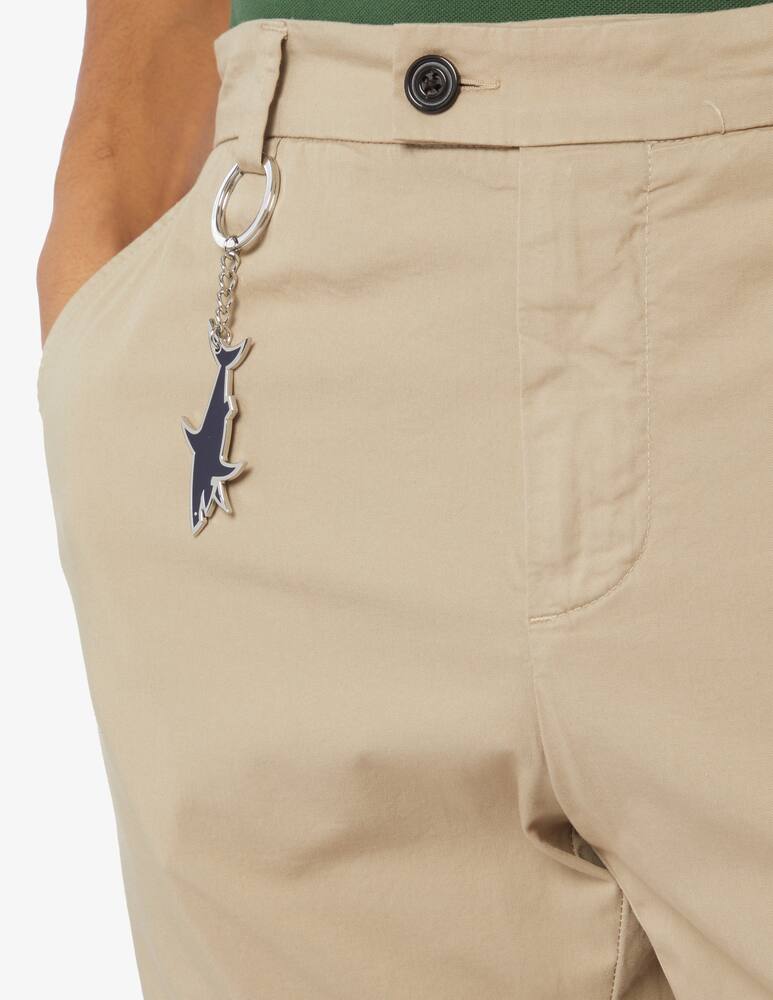 rinascente Paul & Shark Stretch popeline chino pants 