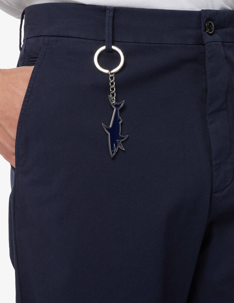 rinascente Paul & Shark Bermuda cotone lino - blu