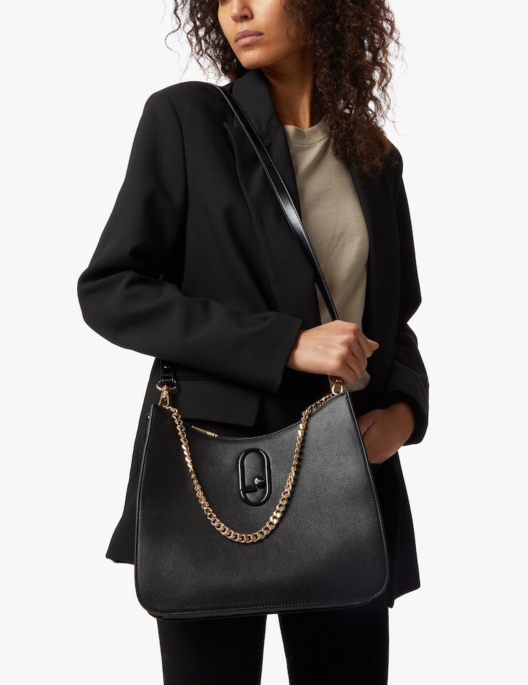 rinascente Liu Jo Borsa a mano grande con logo e manico in catena