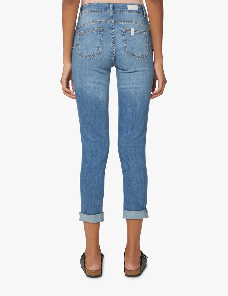 rinascente Liu Jo Jeans skinny a vita alta Monroe - azzurro