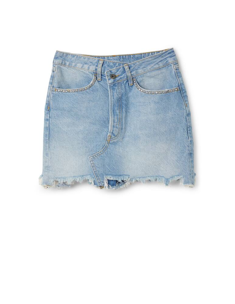 rinascente Liu Jo Gonna di jeans con applicazione - azzurro