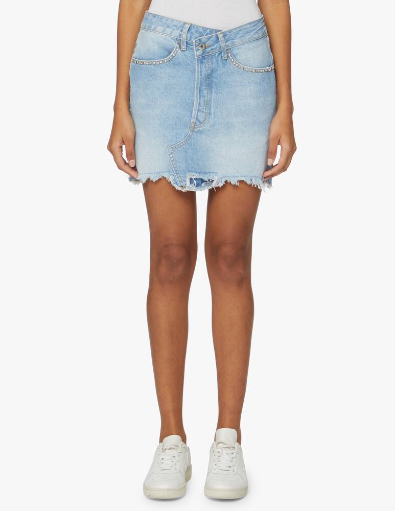 rinascente Liu Jo Gonna di jeans con applicazione - azzurro