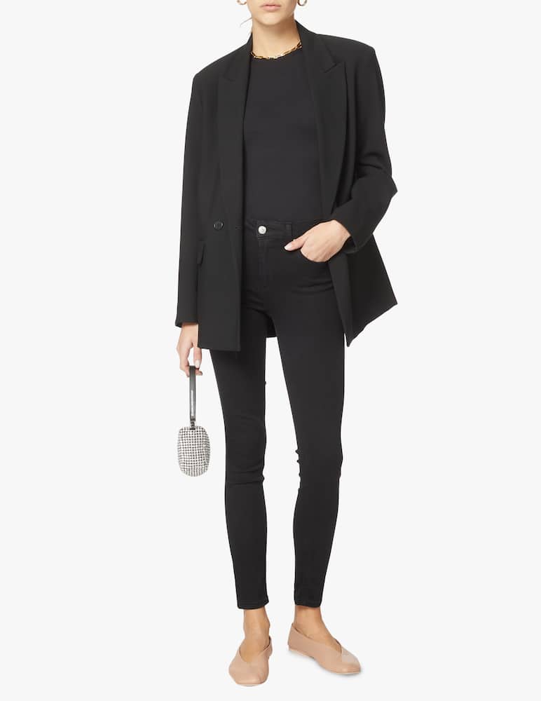 Liu Jo Divide high rise skinny jeans - black - picture 1 Liu Jo Divide high rise skinny jeans - black - picture 1