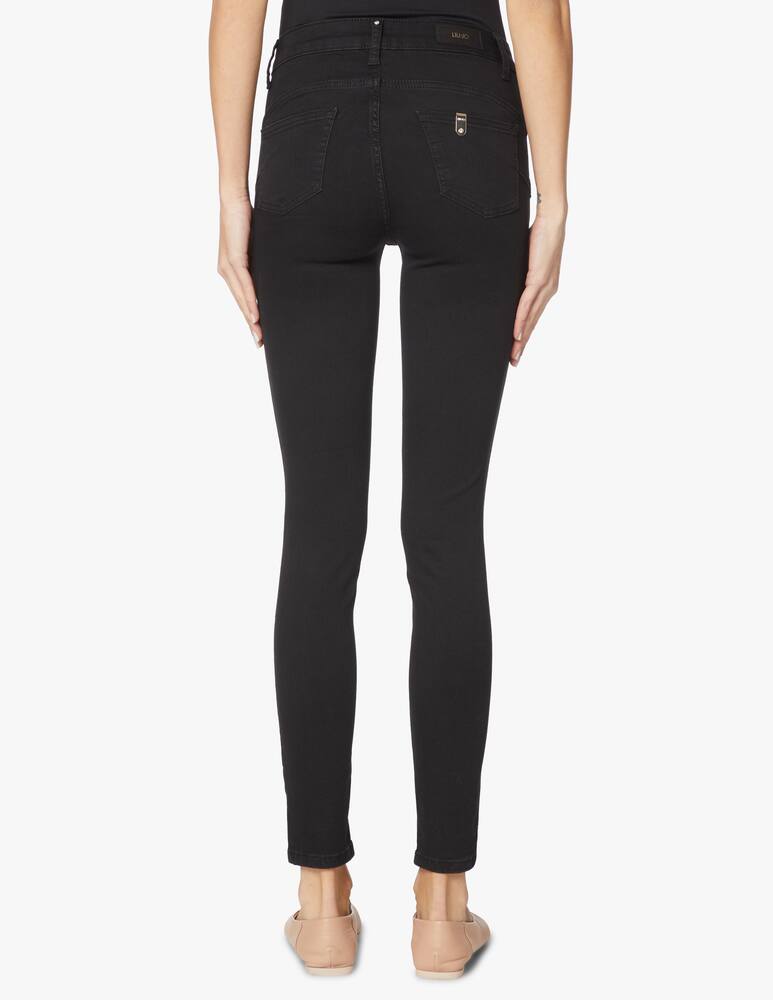 Liu Jo Divide high rise skinny jeans - black - picture 3 Liu Jo Divide high rise skinny jeans - black - picture 3