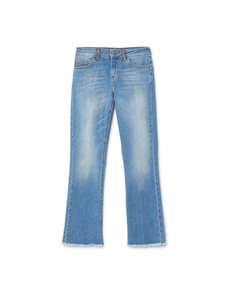 Liu Jo Mid rise fly tromb jeans - light blue - picture 5 Liu Jo Mid rise fly tromb jeans - light blue - picture 5