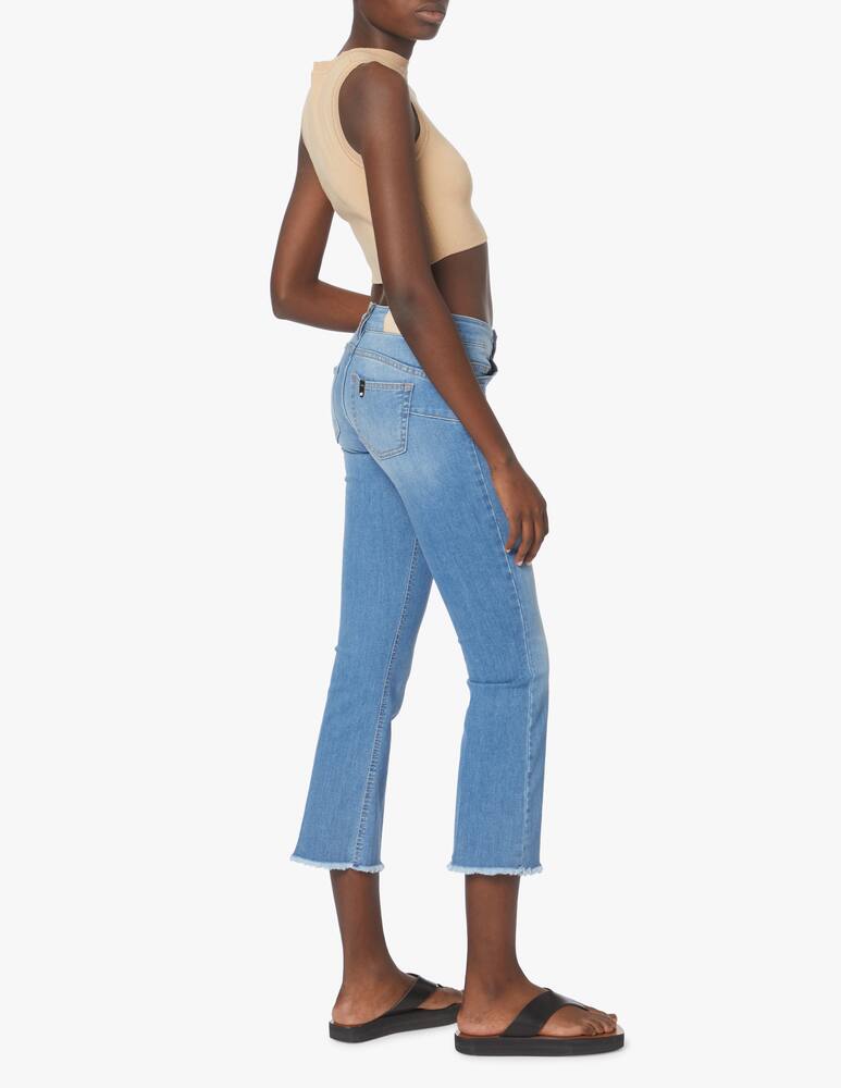 Liu Jo Mid rise fly tromb jeans - light blue - picture 1 Liu Jo Mid rise fly tromb jeans - light blue - picture 1