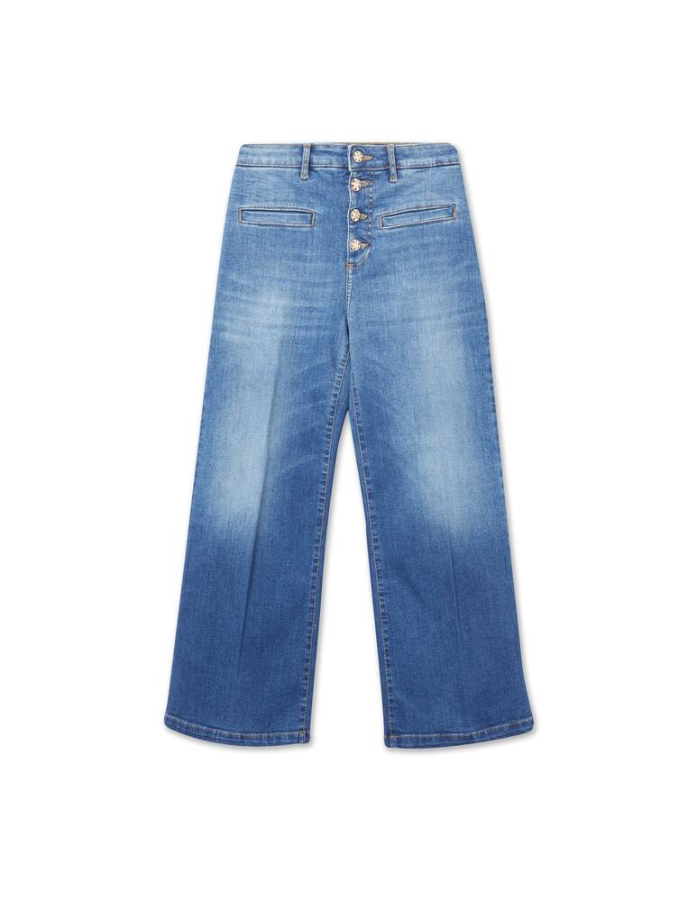 rinascente Liu Jo High rise wide leg jeans - blue