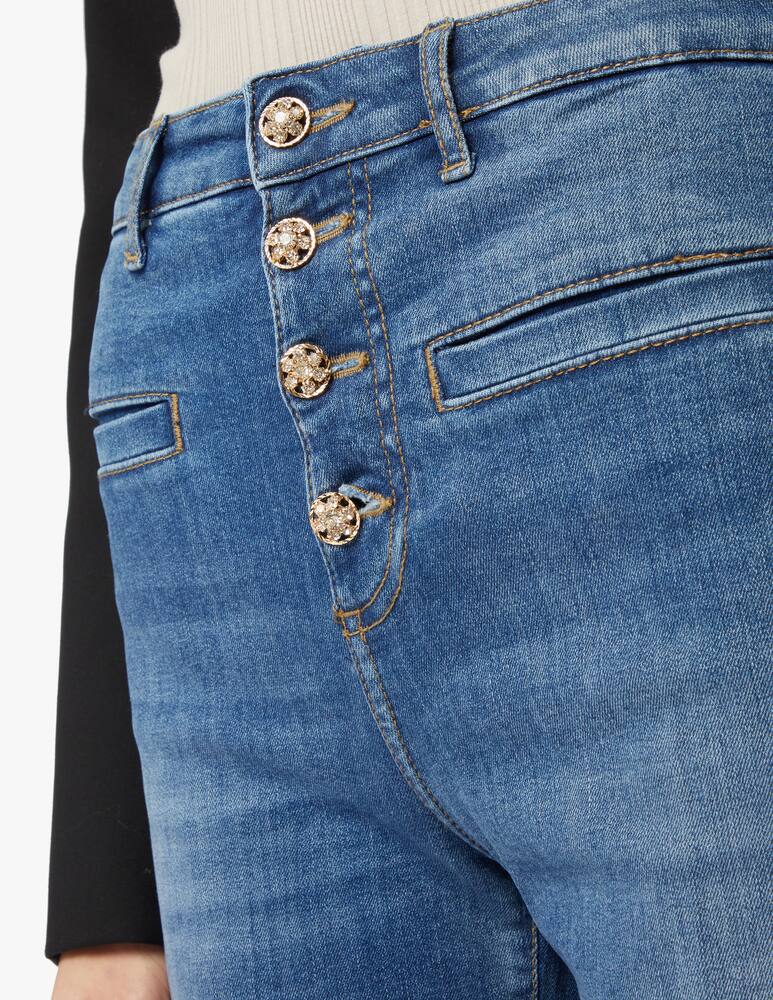 rinascente Liu Jo High rise wide leg jeans - blue