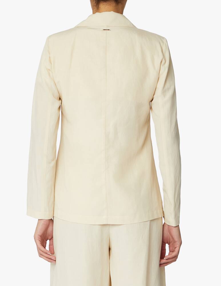 rinascente Liu Jo Blazer in misto lino - bianco