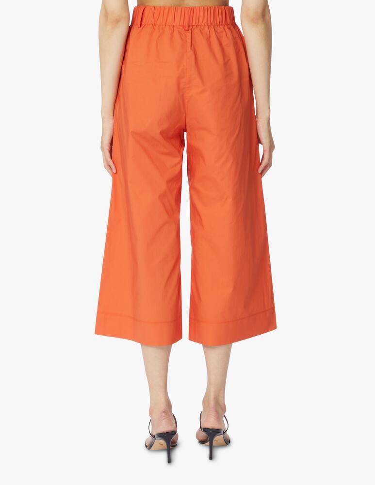 rinascente Liu Jo Cotton palazzo trousers - orange
