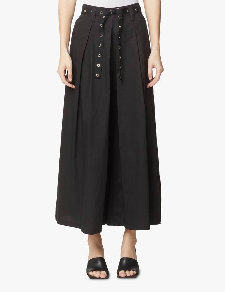 rinascente Liu Jo Pantalone ampio in cotone - nero