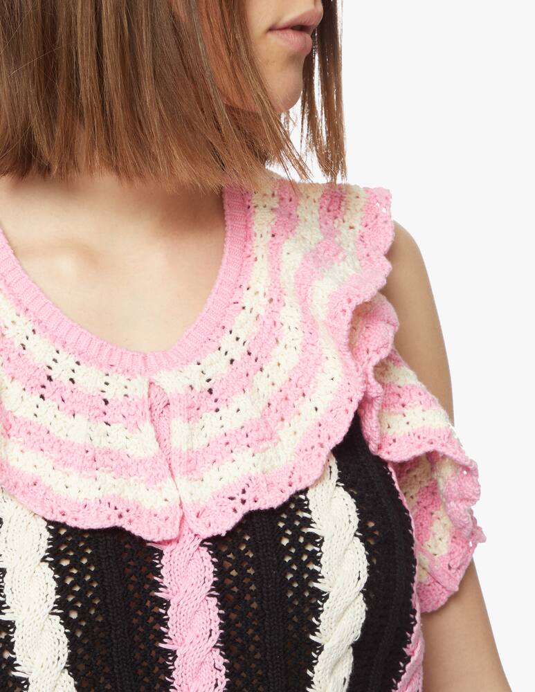 rinascente MSGM Crochet top