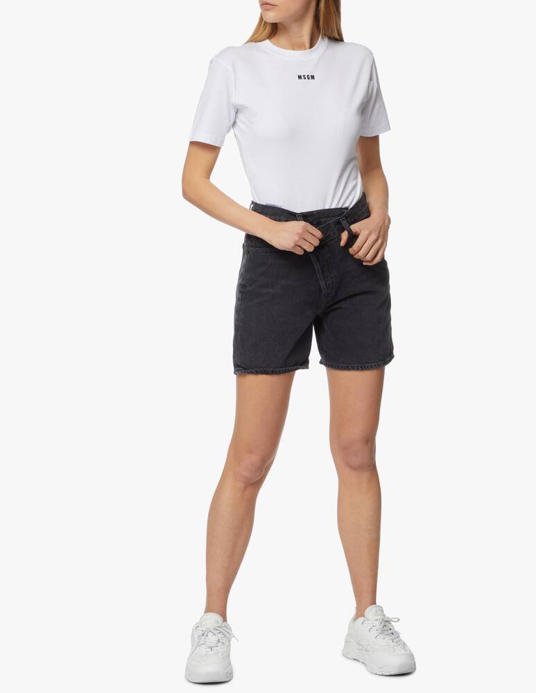 rinascente MSGM Cotton bodysuit with logo