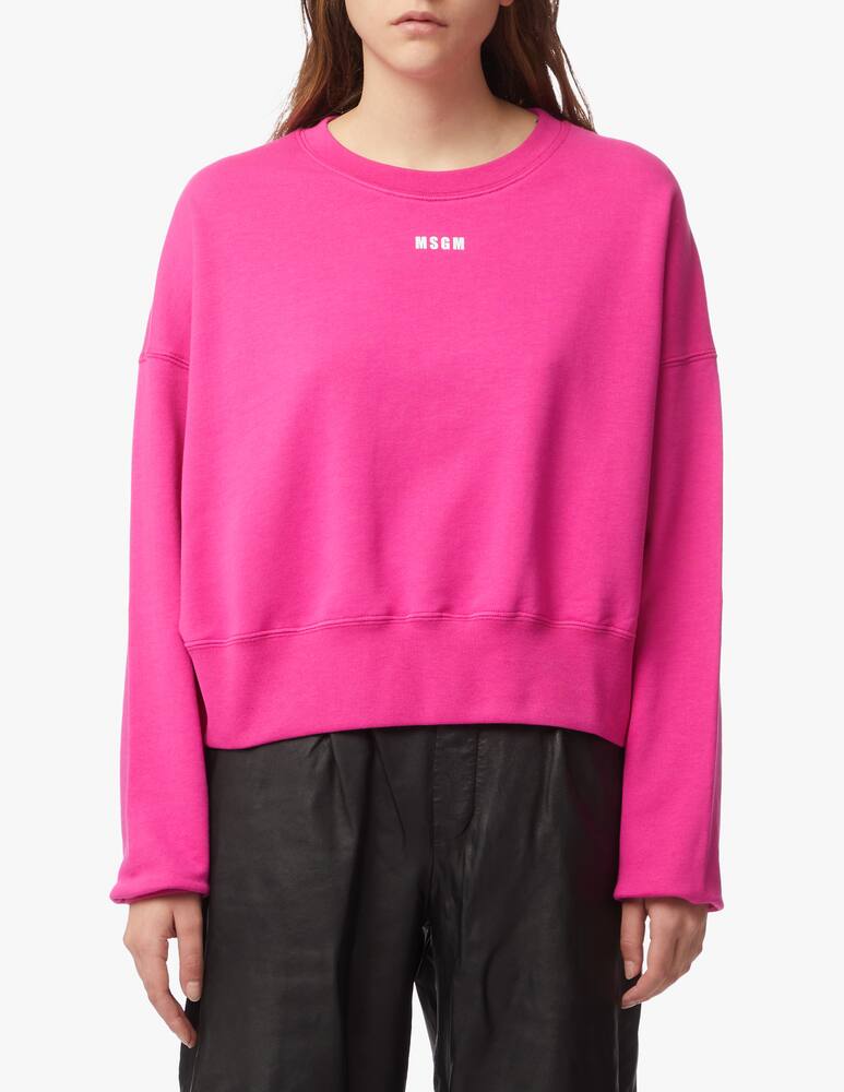 rinascente MSGM Felpa girocollo in cotone