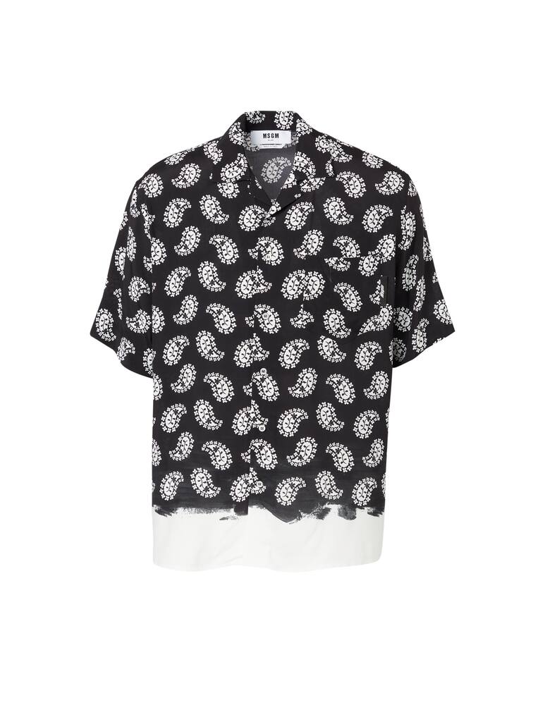 MSGM Paisley short sleeve shirt - picture 5 MSGM Paisley short sleeve shirt - picture 5