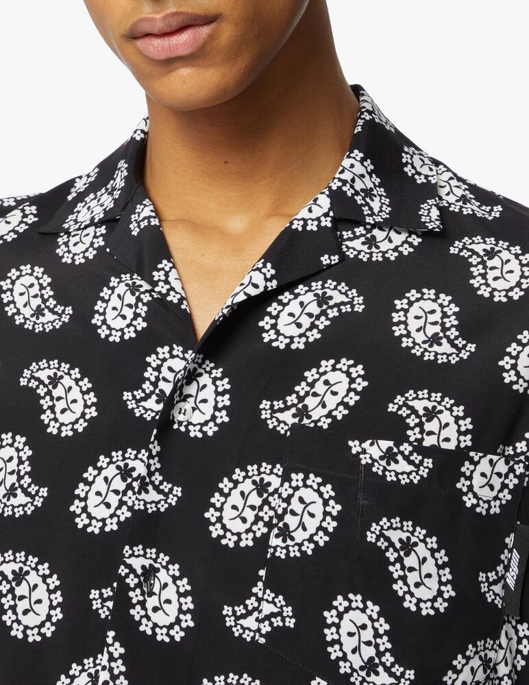rinascente MSGM Camicia manica corta paisley
