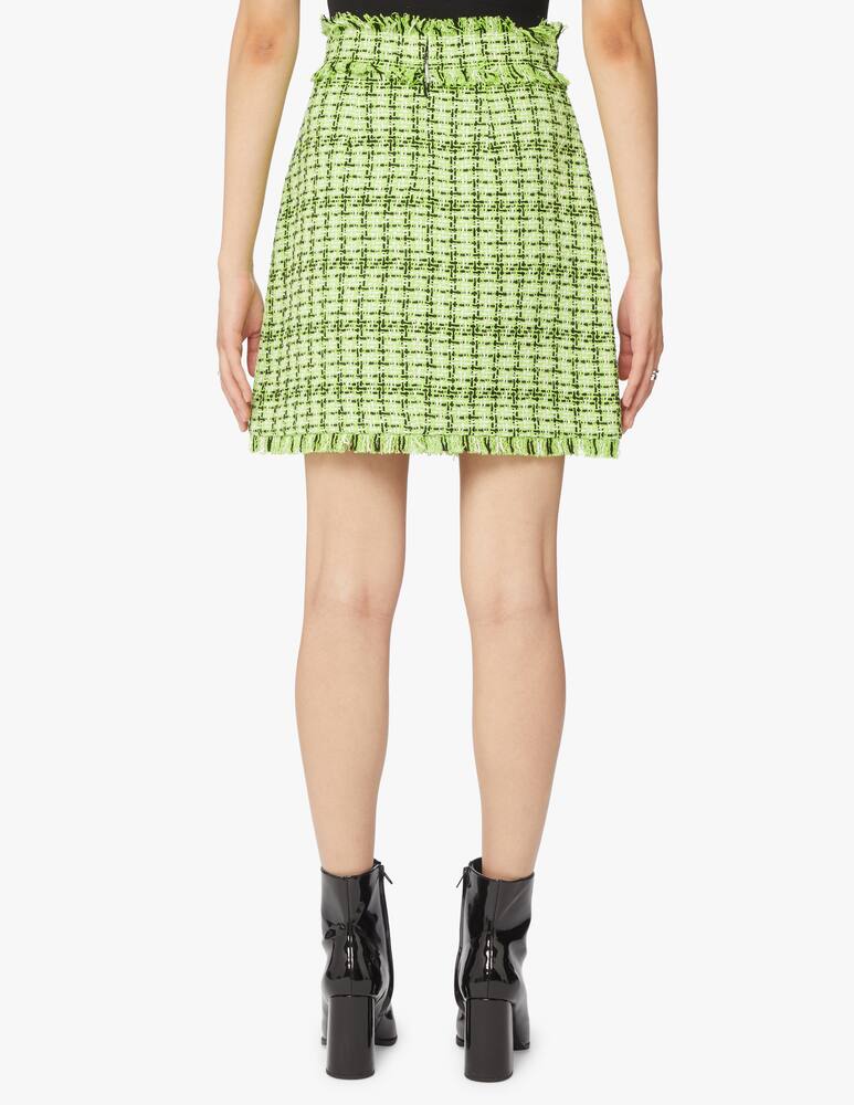 rinascente MSGM Tweed mini skirt