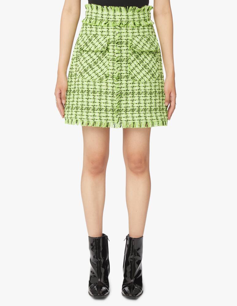 rinascente MSGM Tweed mini skirt