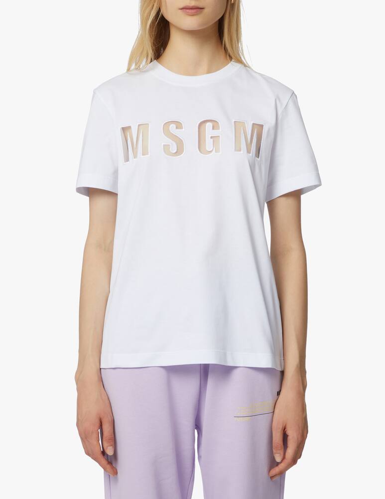 rinascente MSGM Cotton t-shirt with logo