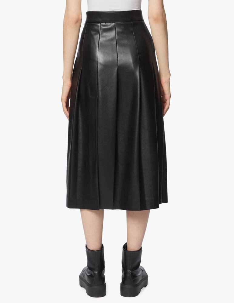 rinascente MSGM Gonna midi in similpelle