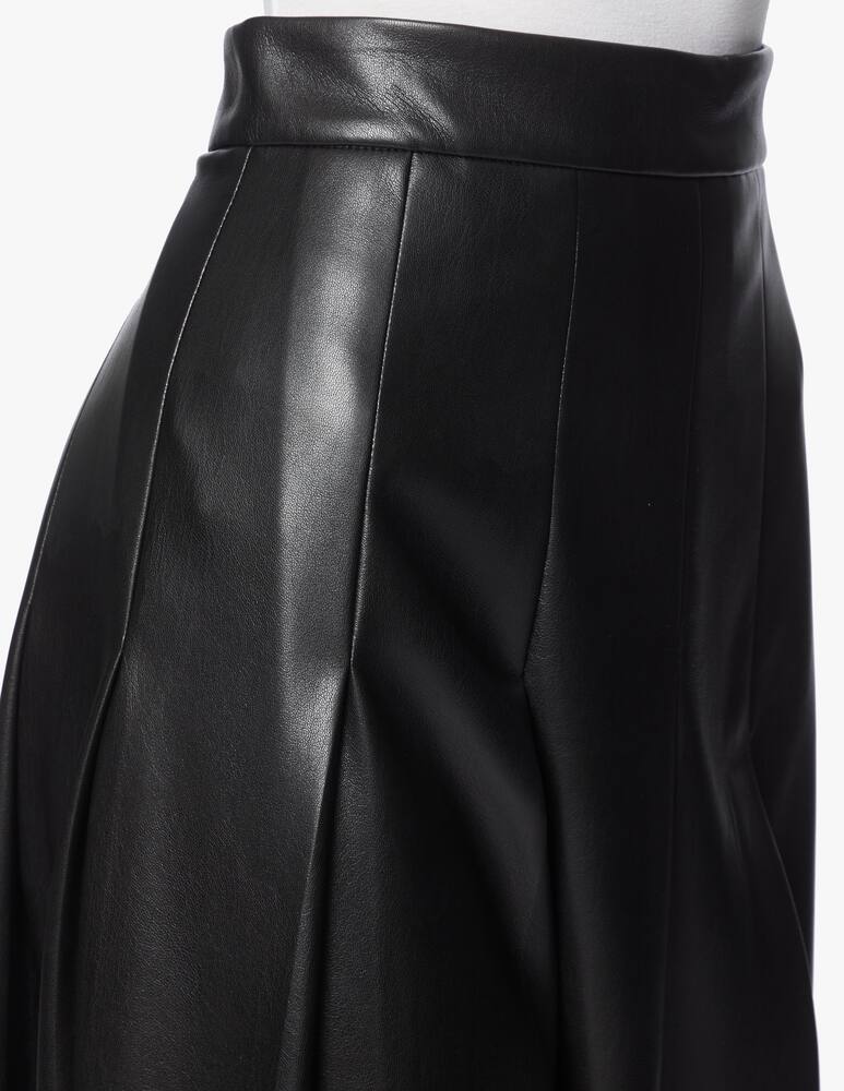 rinascente MSGM Gonna midi in similpelle