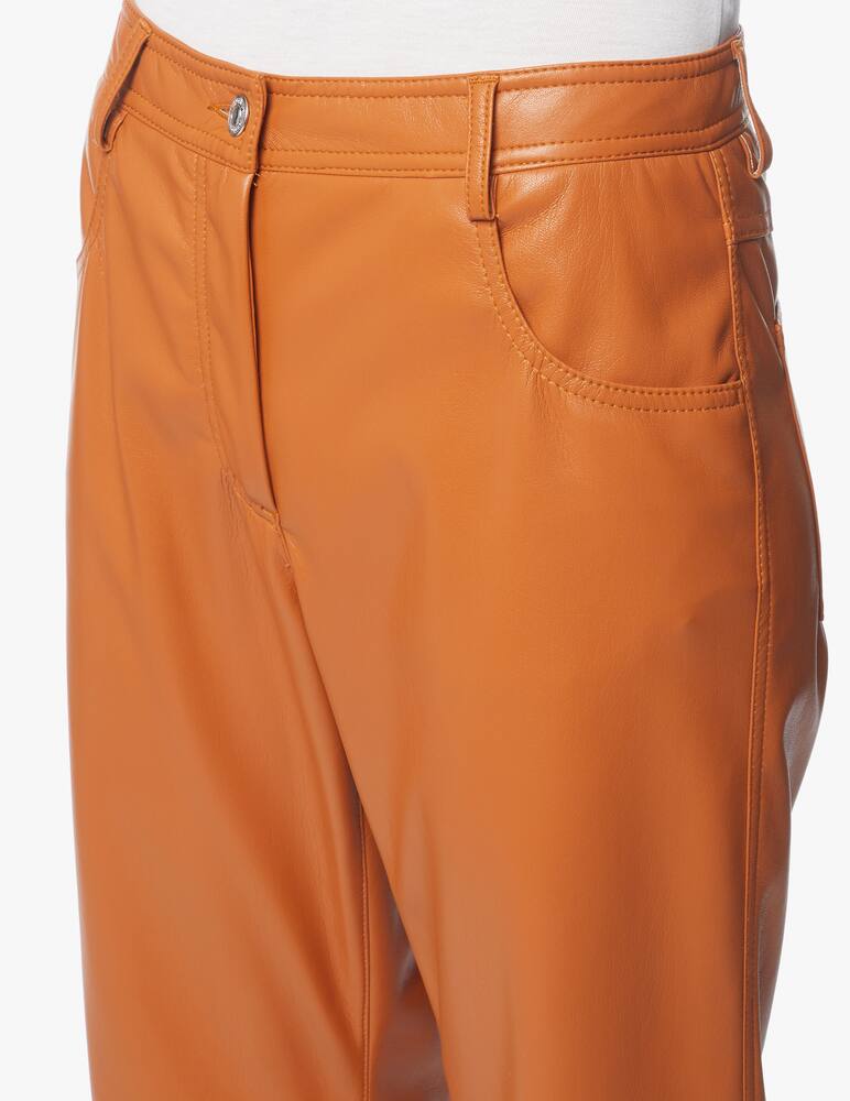 rinascente MSGM Faux leather straight pants