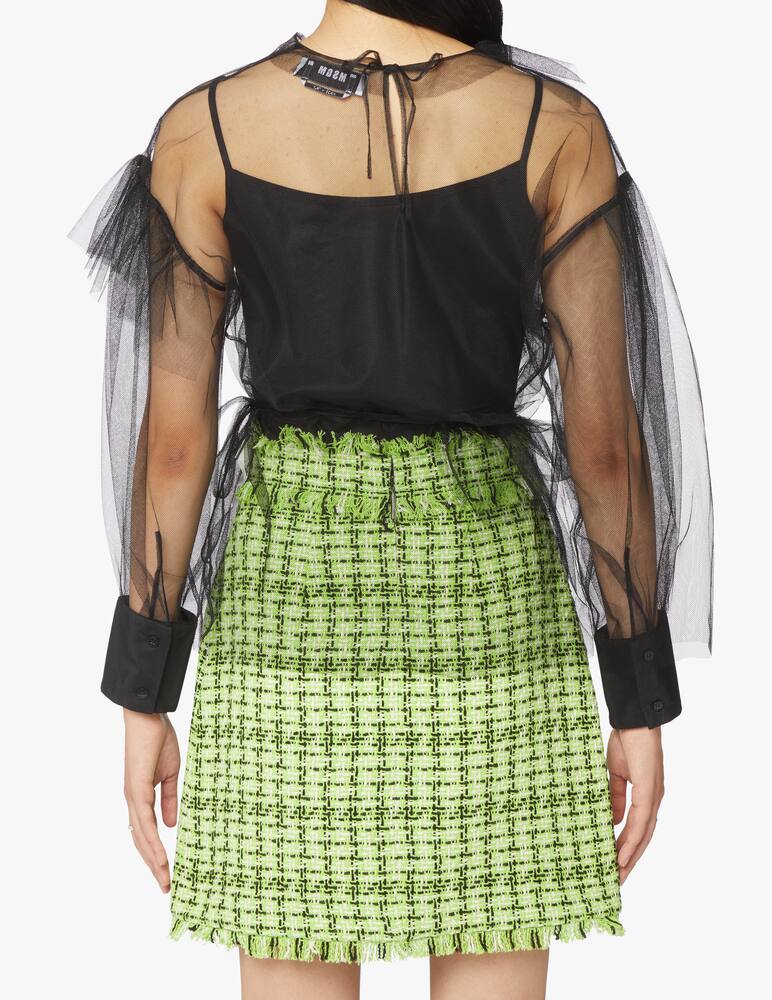 rinascente MSGM Blusa con collo a v