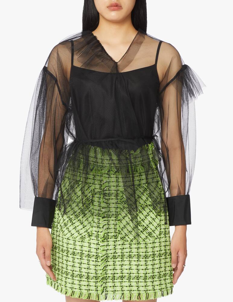 rinascente MSGM Blusa con collo a v