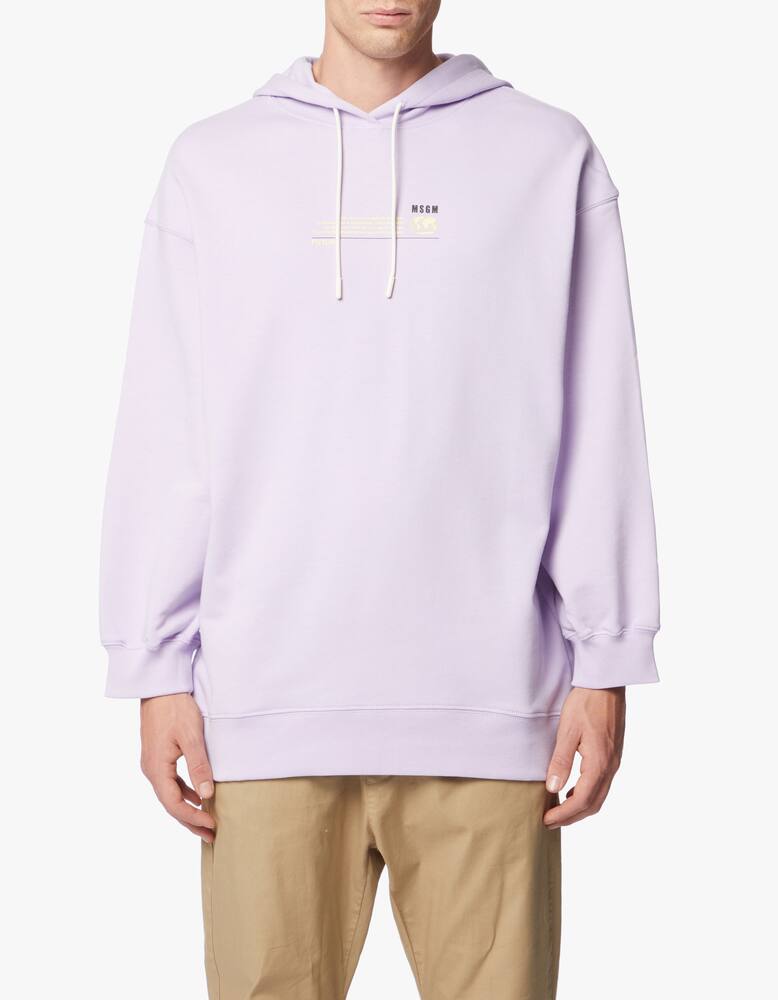 rinascente MSGM Felpa con cappuccio in cotone