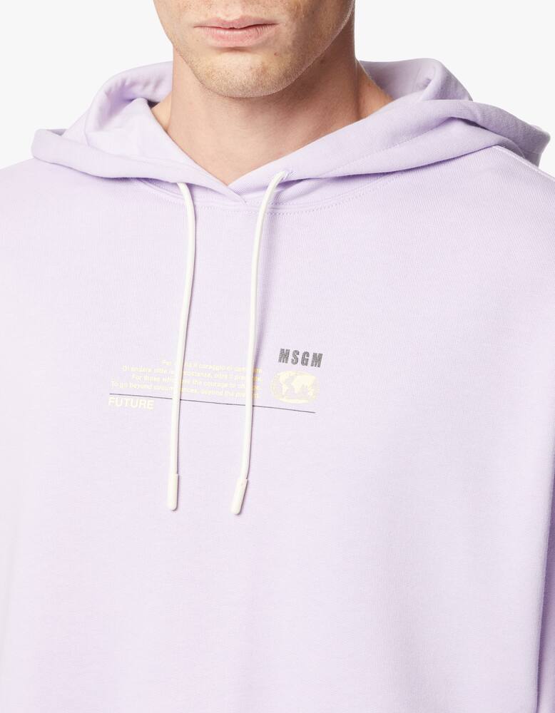 rinascente MSGM Felpa con cappuccio in cotone
