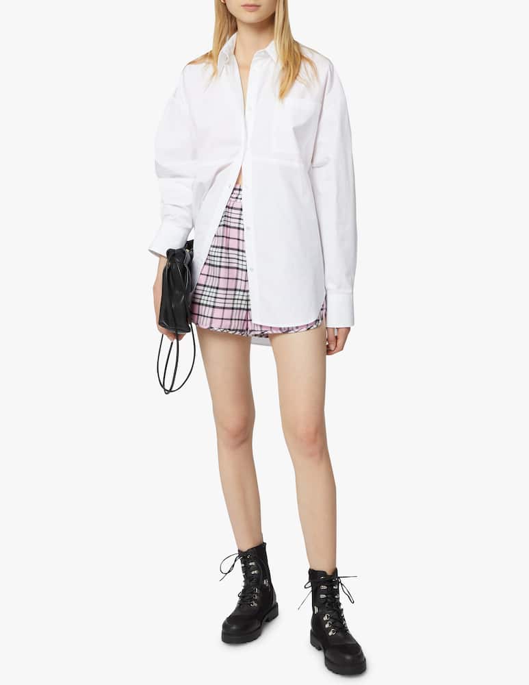 rinascente MSGM Check cotton bermuda shorts