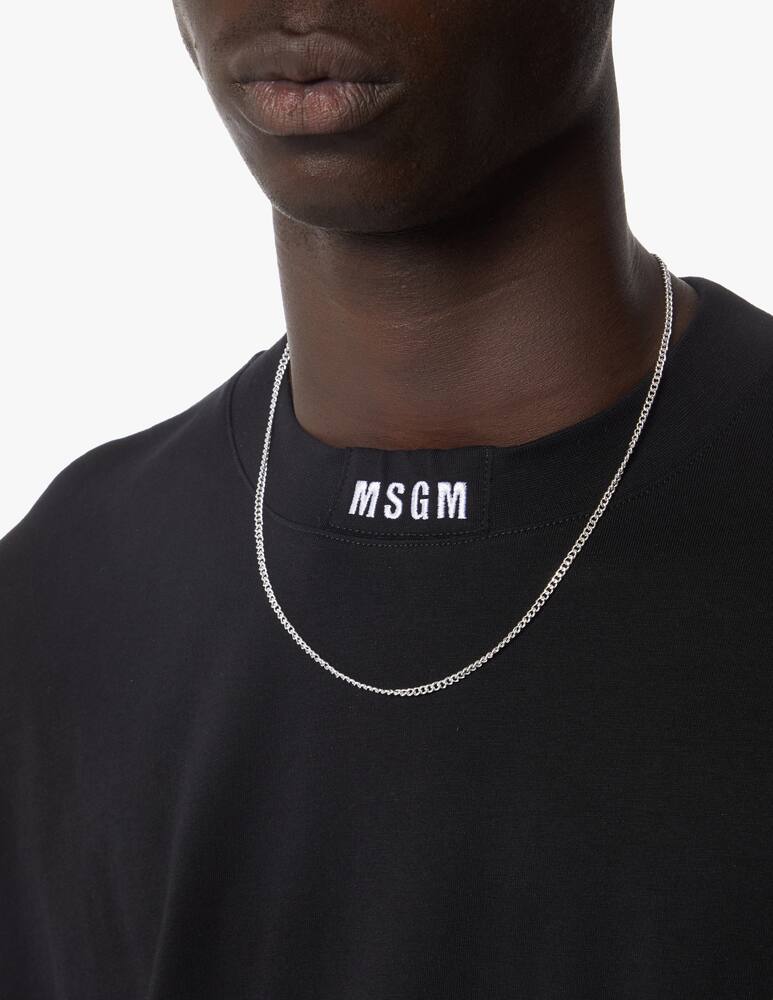 rinascente MSGM Crewneck logo t-shirt