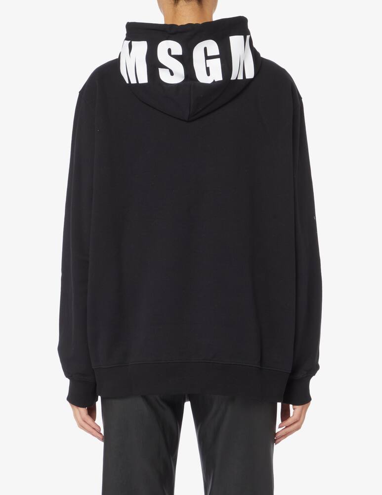 rinascente MSGM Felpa con cappuccio over logo