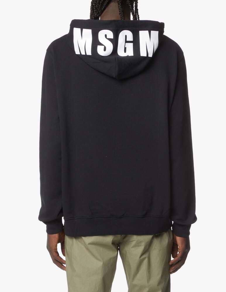 rinascente MSGM Felpa con cappuccio e logo 
