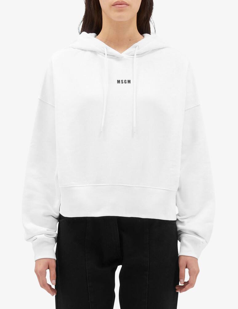 MSGM Felpa girocollo con logo - immagine 1 MSGM Felpa girocollo con logo - immagine 1