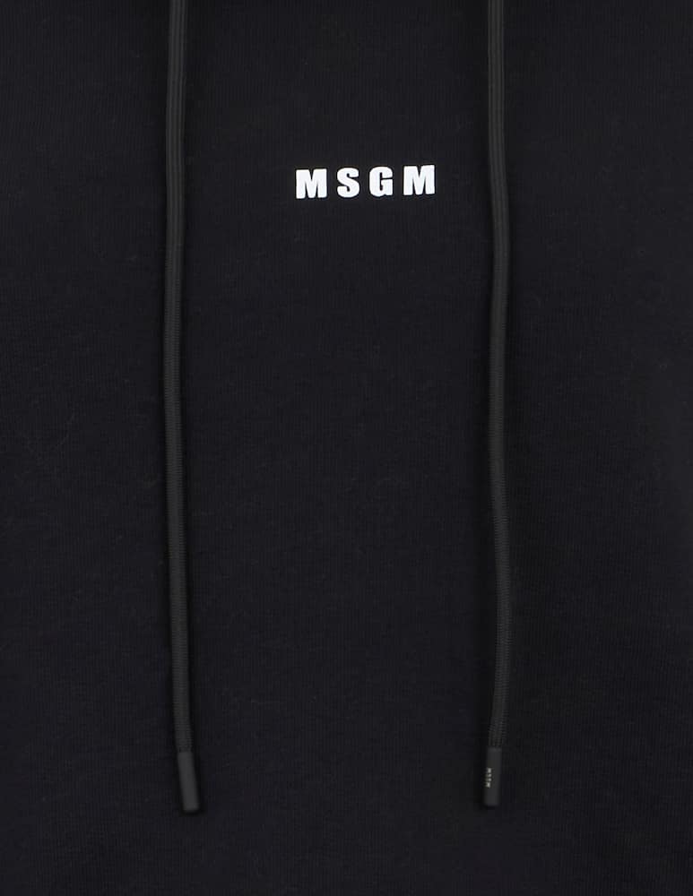 MSGM Felpa manica lunga in cotone con logo - immagine 3 MSGM Felpa manica lunga in cotone con logo - immagine 3