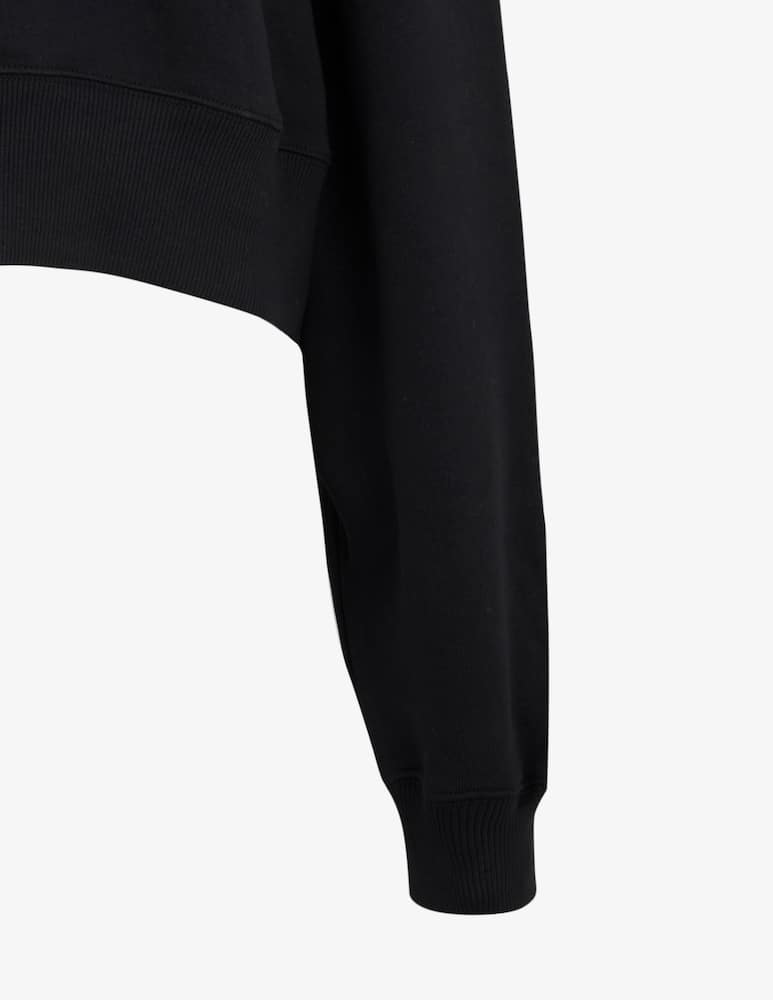 MSGM Felpa manica lunga in cotone con logo - immagine 4 MSGM Felpa manica lunga in cotone con logo - immagine 4