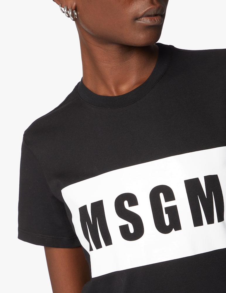 MSGM T-shirt con logo - immagine 4