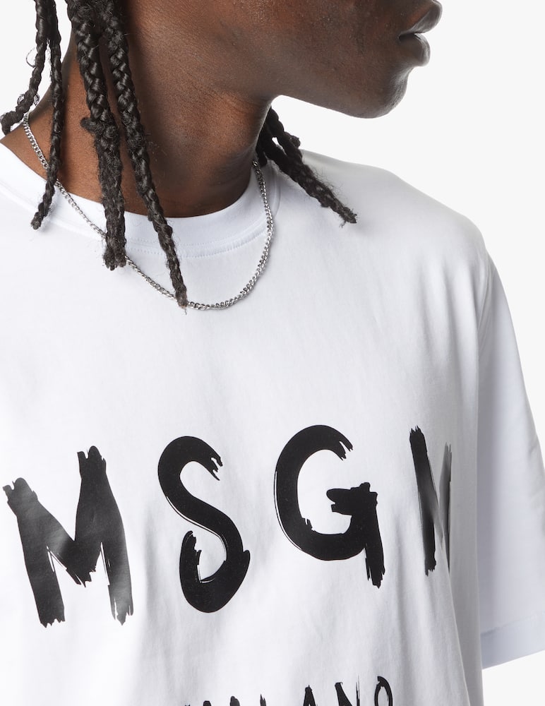 MSGM Logo spary t-shirt - picture 4 MSGM Logo spary t-shirt - picture 4
